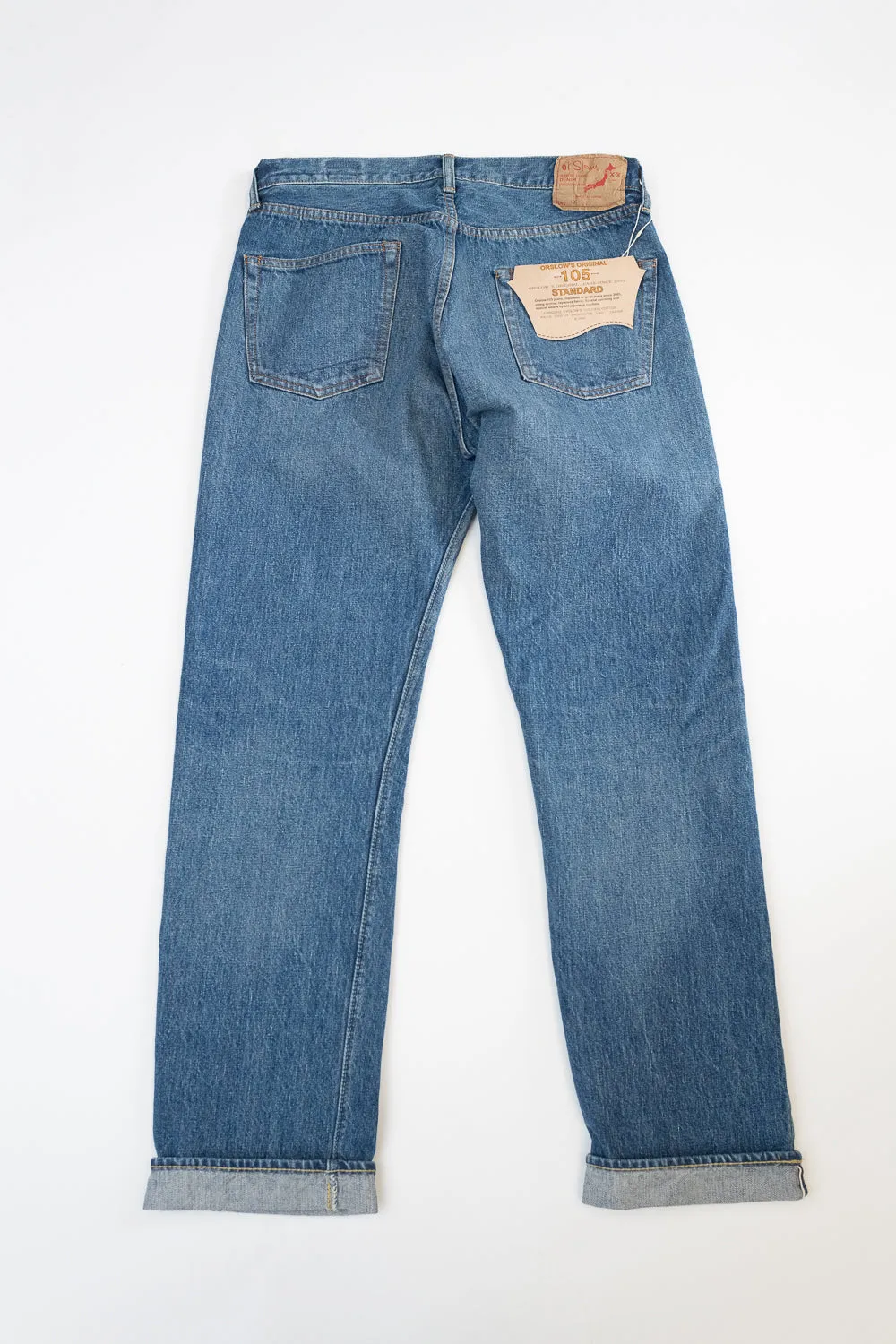 01-1050-84 - 105 - Standard Fit Selvedge Denim - 2 Year Wash