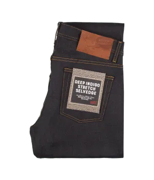 12oz - Deep Indigo Stretch Selvedge - Weird Guy