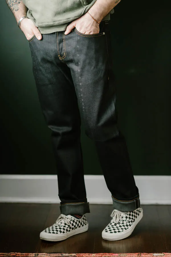 12oz - Deep Indigo Stretch Selvedge - Weird Guy