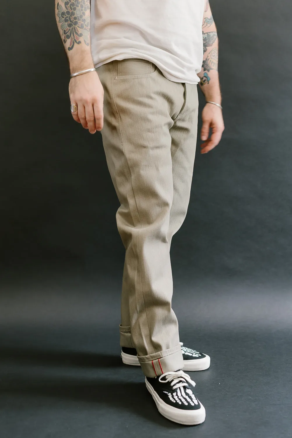 16oz - Smokey Cotton Slub Selvedge - Weird Guy