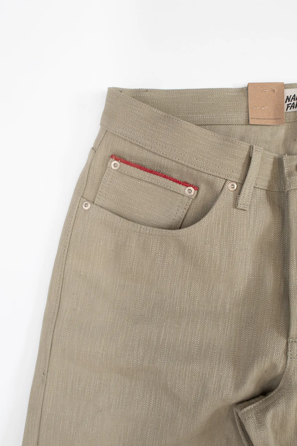 16oz - Smokey Cotton Slub Selvedge - Weird Guy