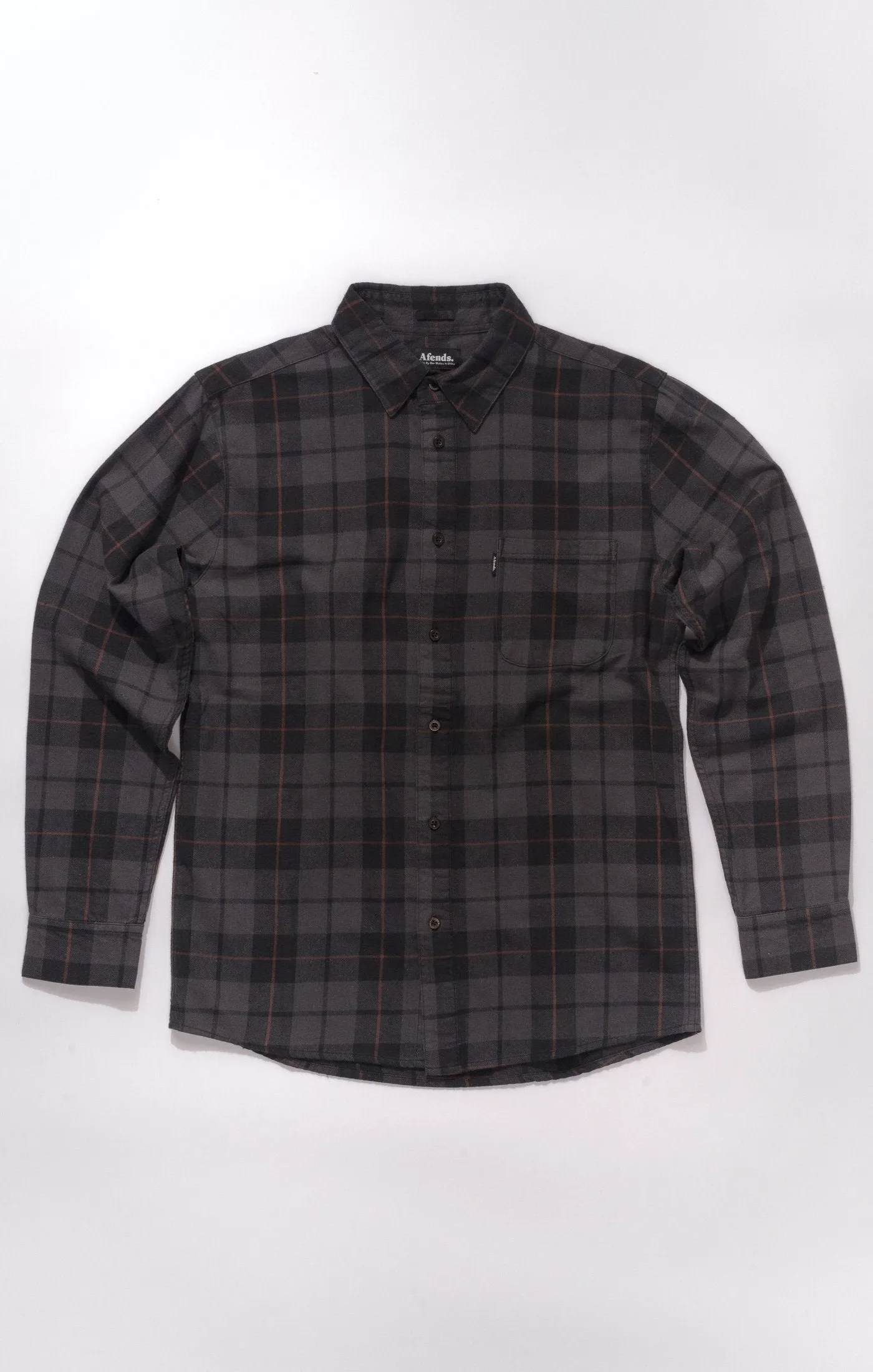 Afends Mens Highlands - Long Sleeve Shirt