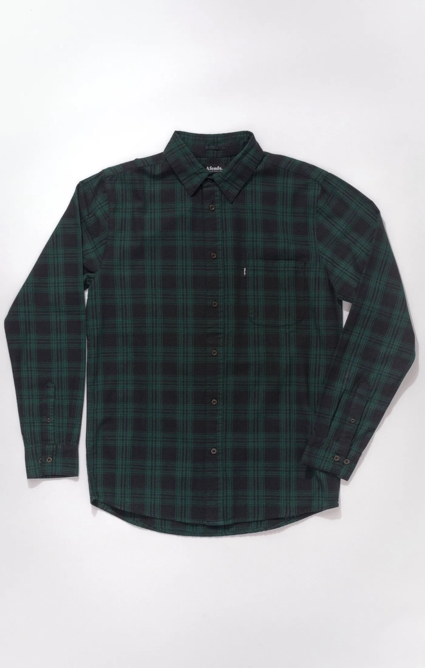 Afends Mens Highlands - Long Sleeve Shirt