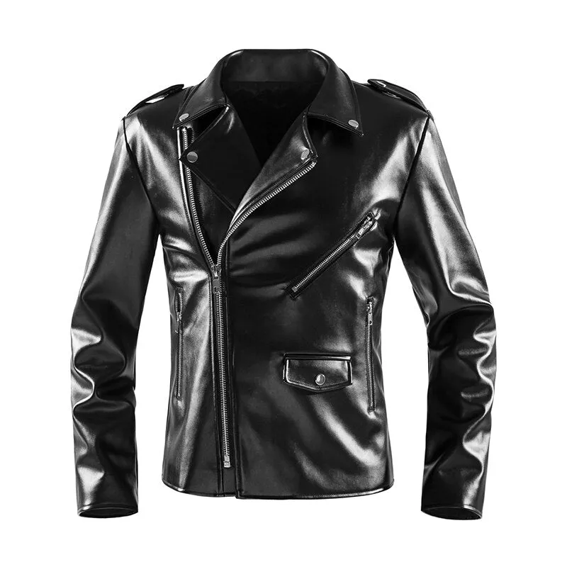 Antonios Motorcycle Leather Jacket