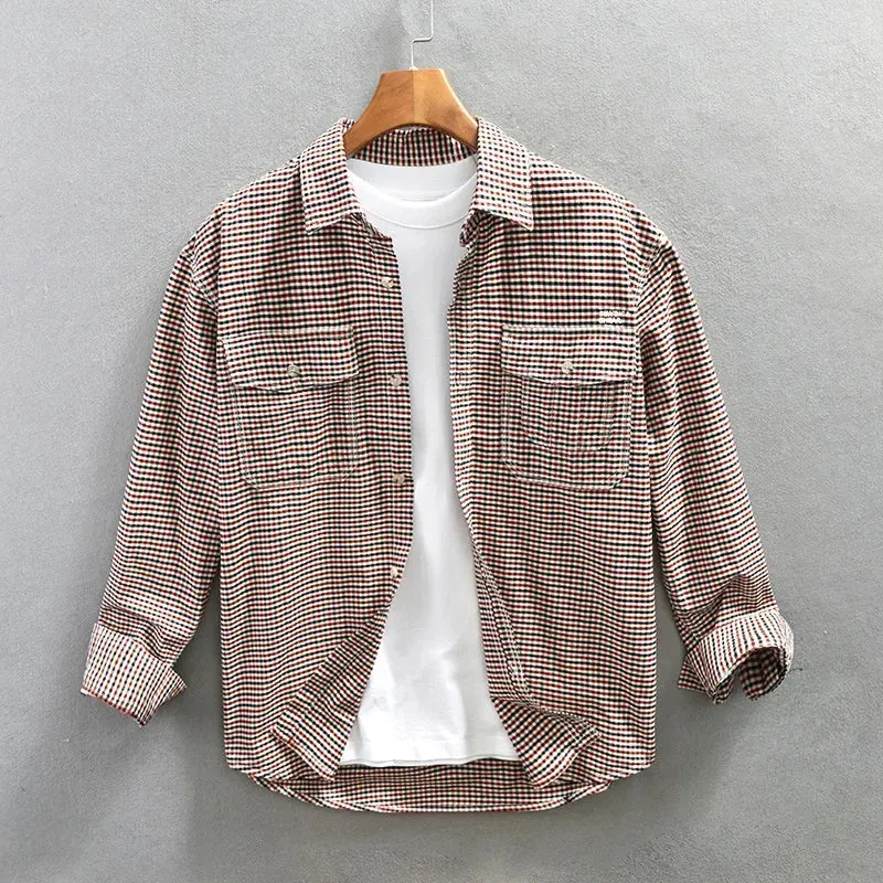 Antonios plaid summer shirt