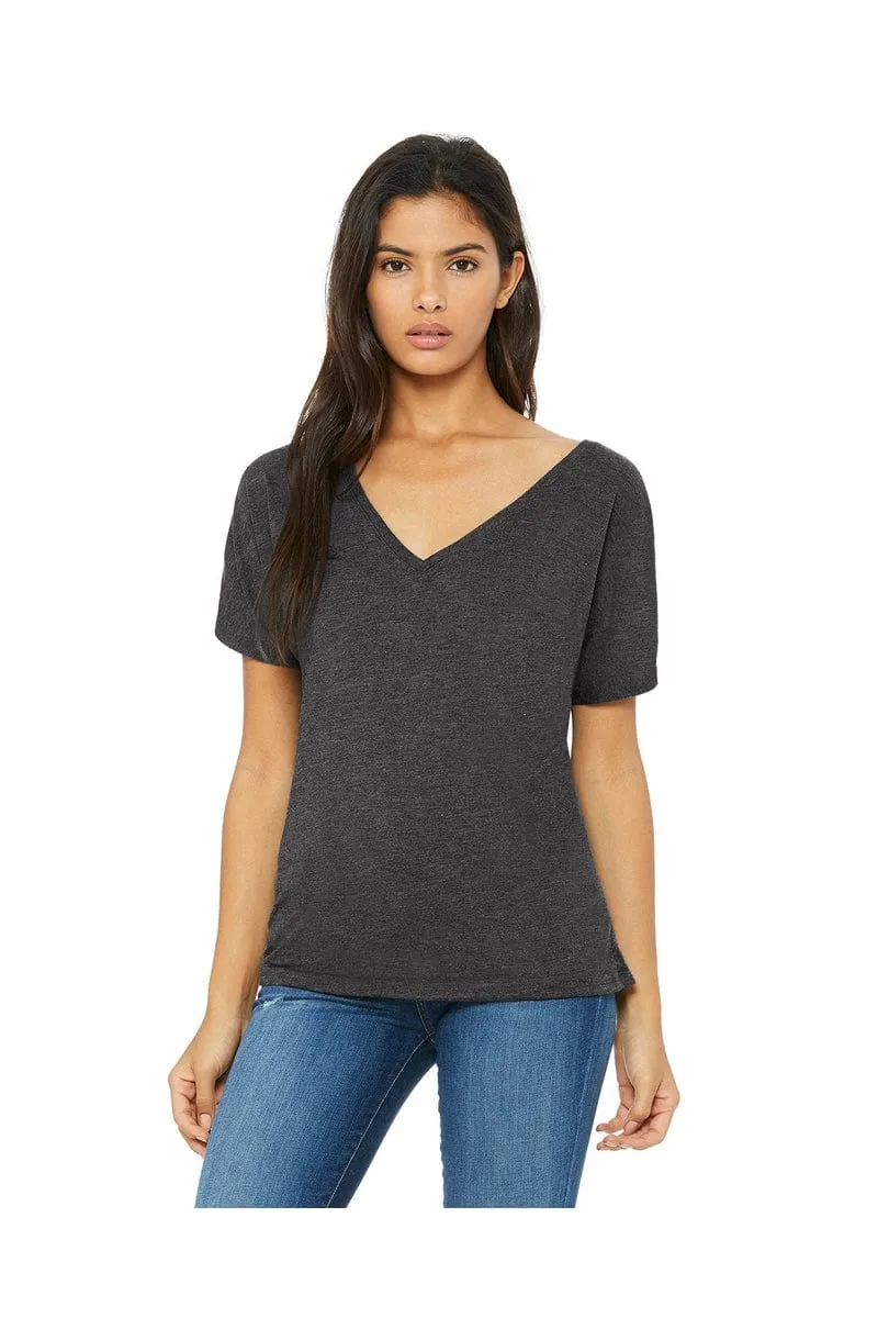 Bella Canvas 8815: Ladies' Slouchy V-Neck T-Shirt