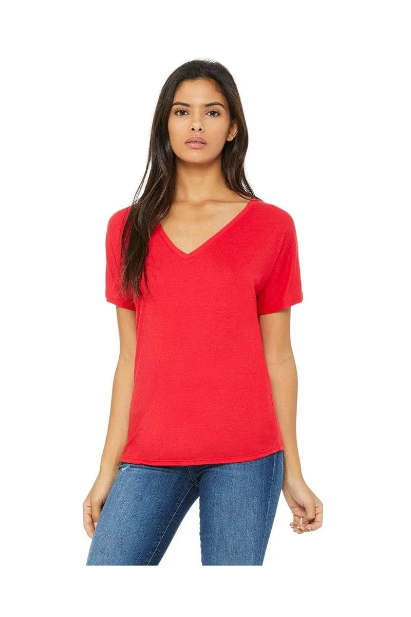 Bella Canvas 8815: Ladies' Slouchy V-Neck T-Shirt