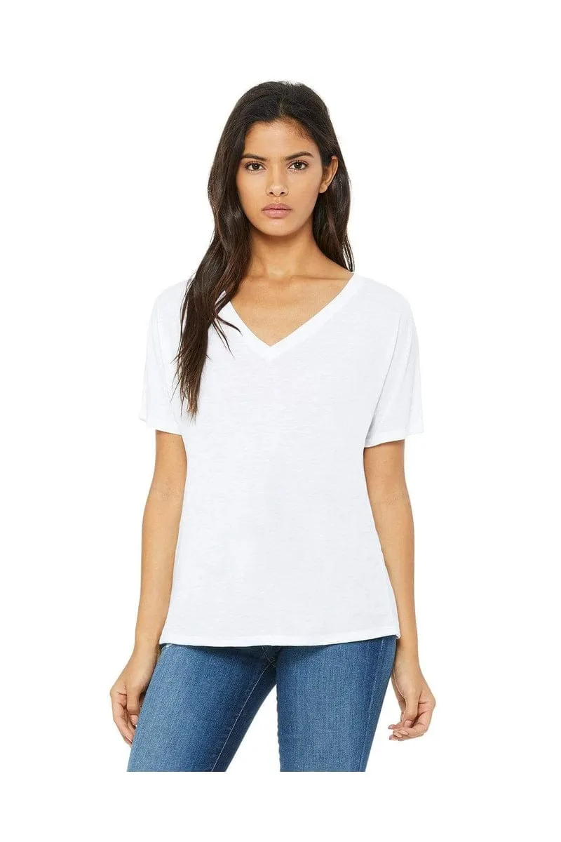 Bella Canvas 8815: Ladies' Slouchy V-Neck T-Shirt