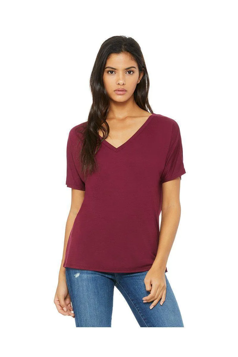 Bella Canvas 8815: Ladies' Slouchy V-Neck T-Shirt