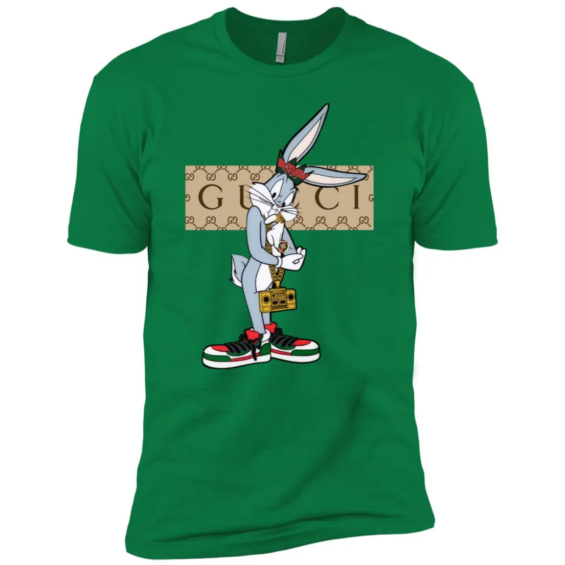 Best Gucci Rabbit T-shirt Men Short Sleeve T-Shirt