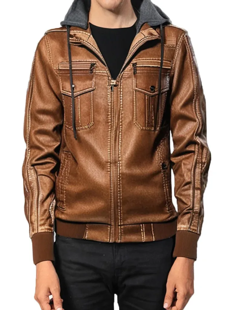 Biker Retro Leather Jacket