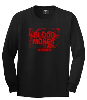 Blood Money 100s Mens Long Sleeve T-Shirt