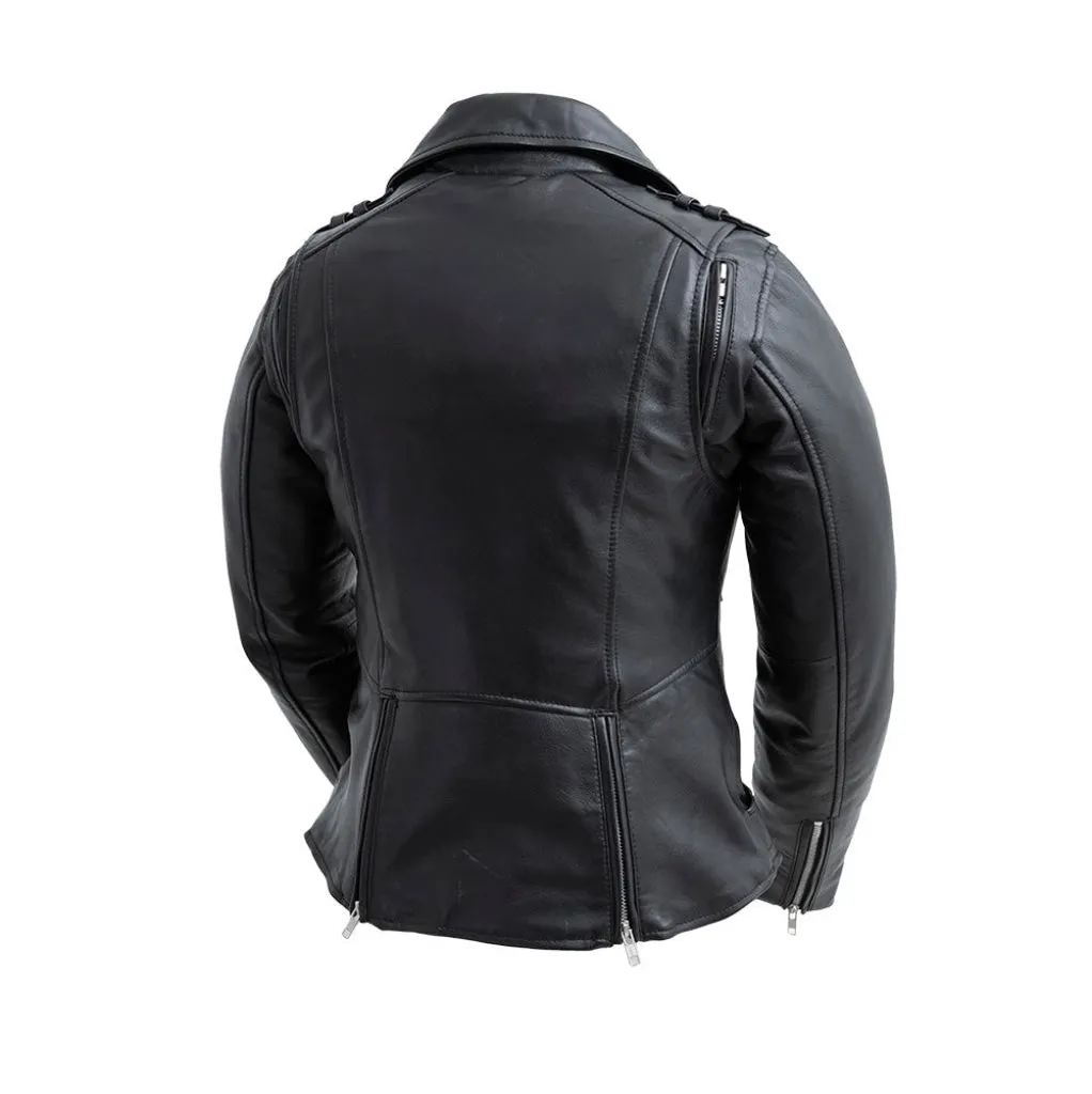 Bloom - Women's Motorcycle Leather Jacket - Extreme Biker Leather