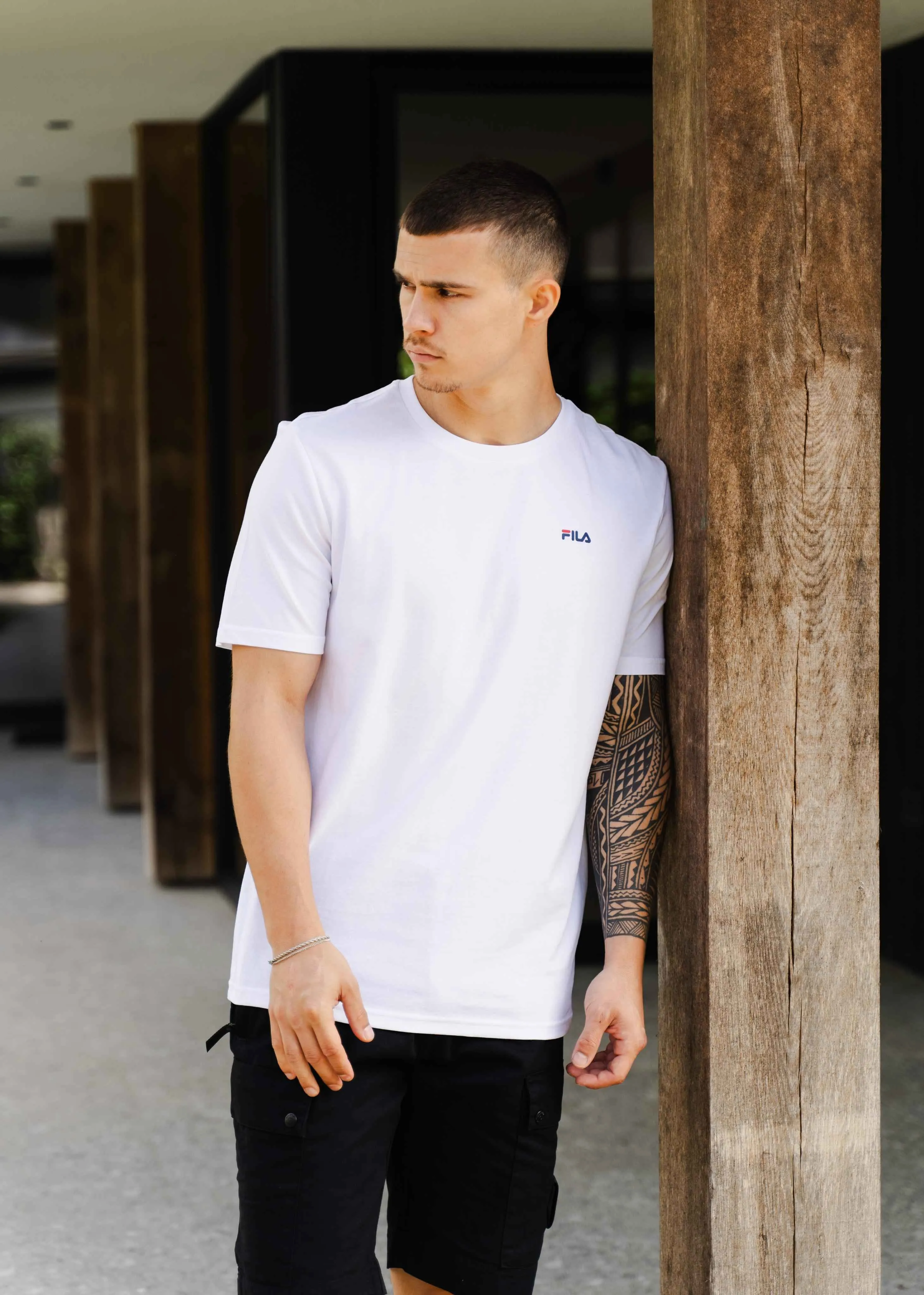 Brod tee 2 pack - bright white