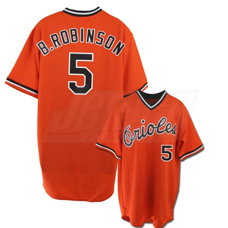 Brooks Robinson Baltimore Orioles Throwback Baseball Jersey