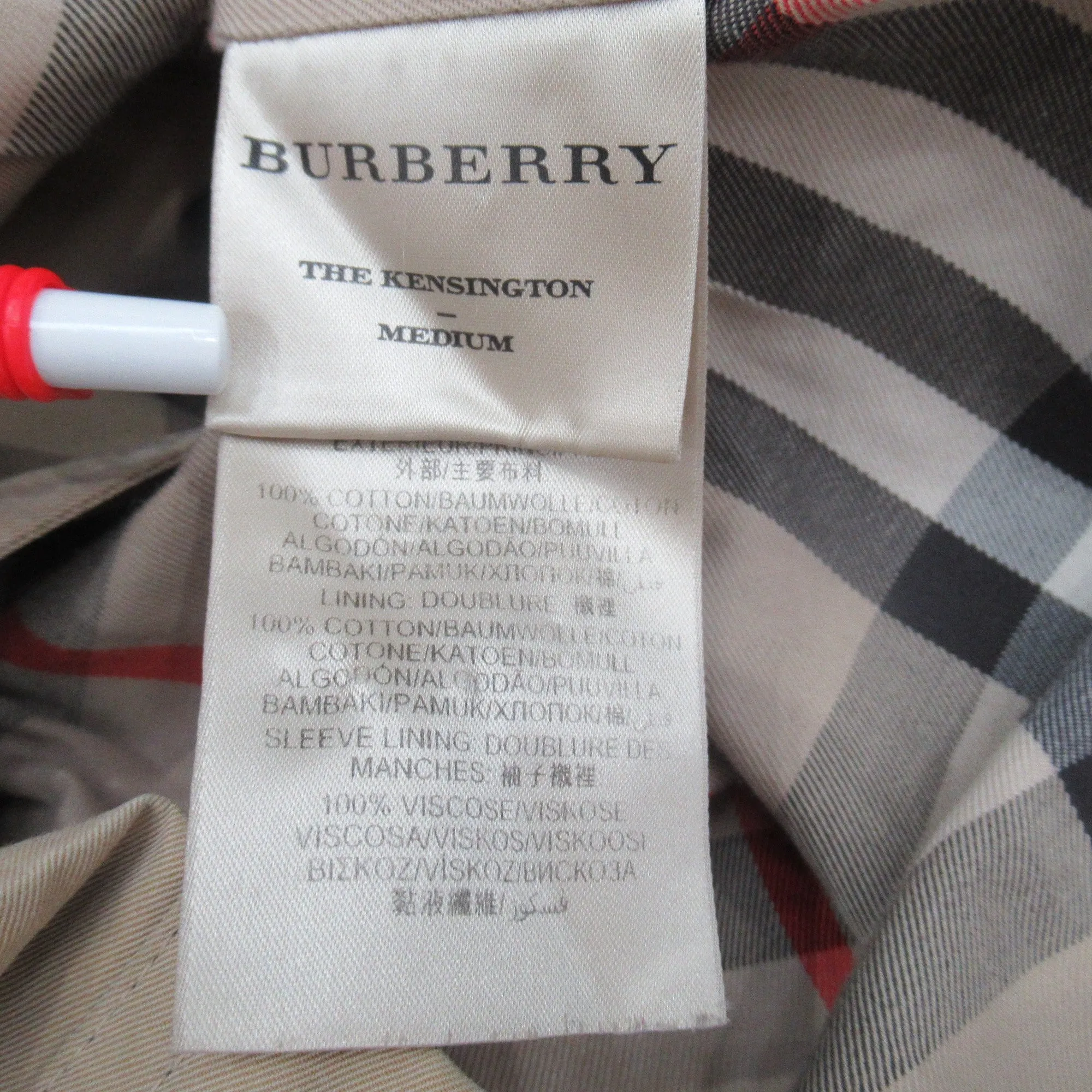 Burberry UK 6 Beige Vintage Trench Coat Womenswear | Preloved