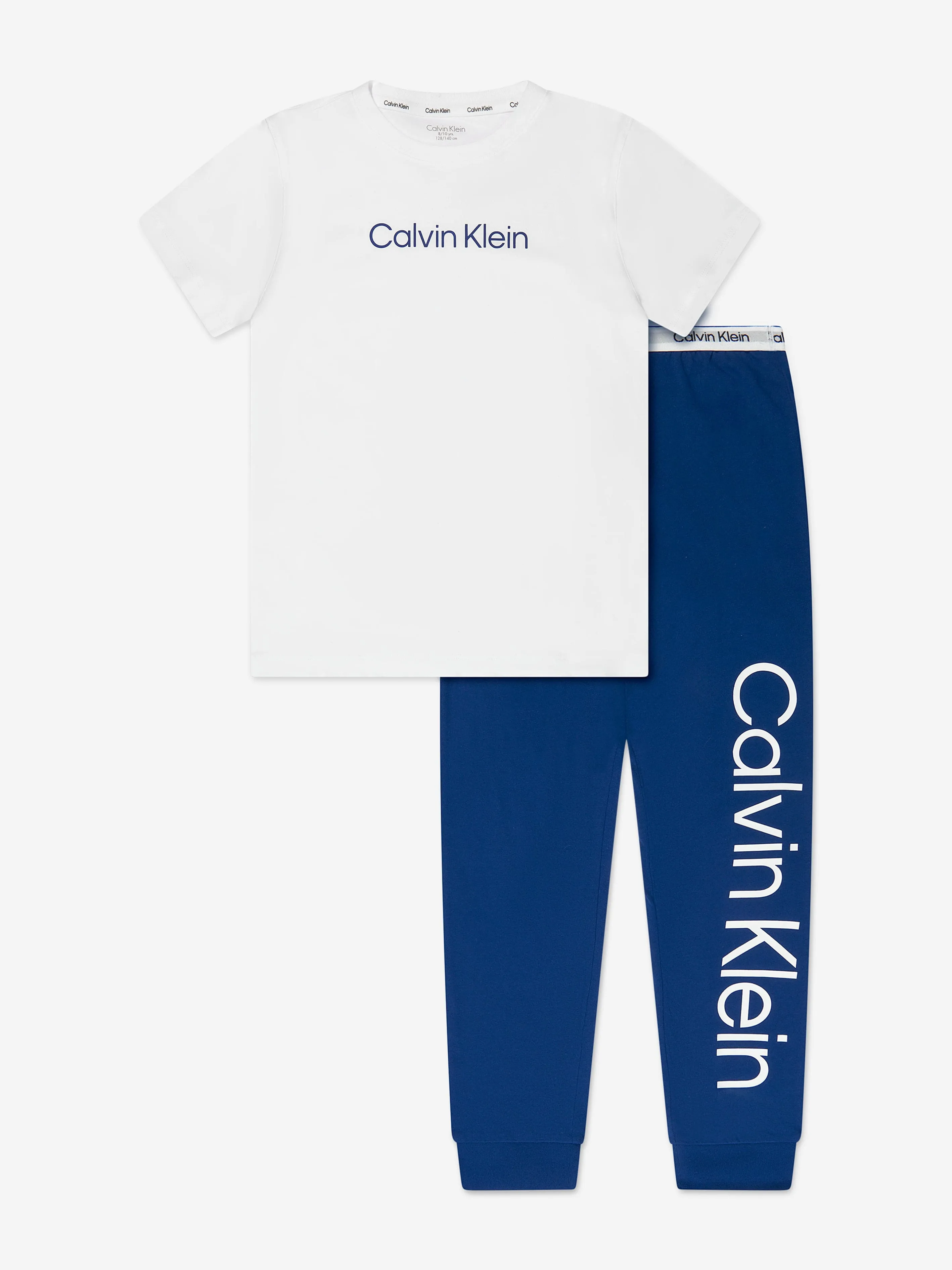 Calvin Klein Boys Pyjamas Set in White