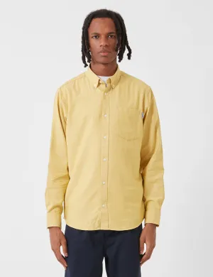 Carhartt-WIP Dalton Shirt (Heavy Rinsed) - Colza / Flour