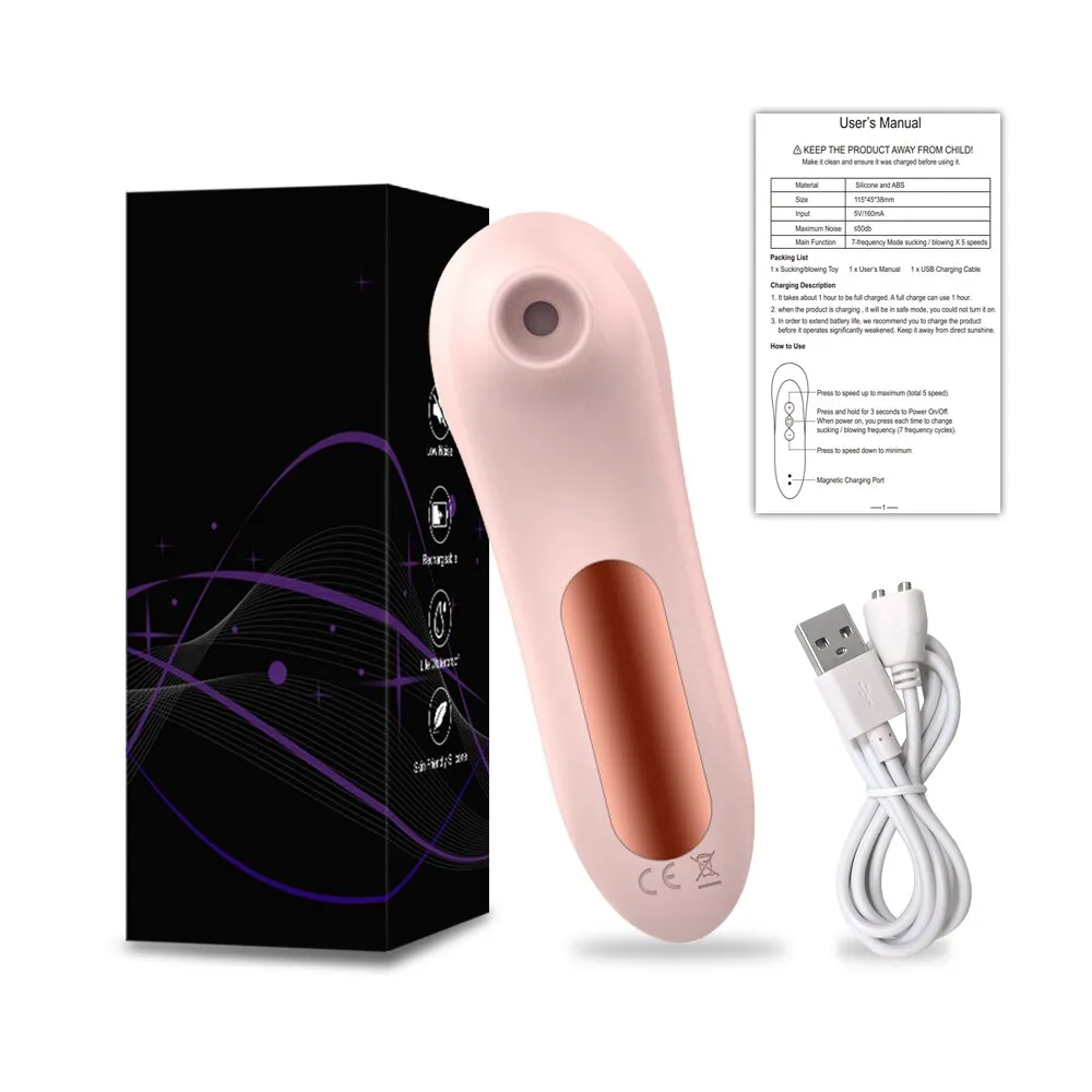 Clit Sucker Vagina Sucking Vibrator Clitoris Vacuum Stimulator Nipple Sex Toys for Women