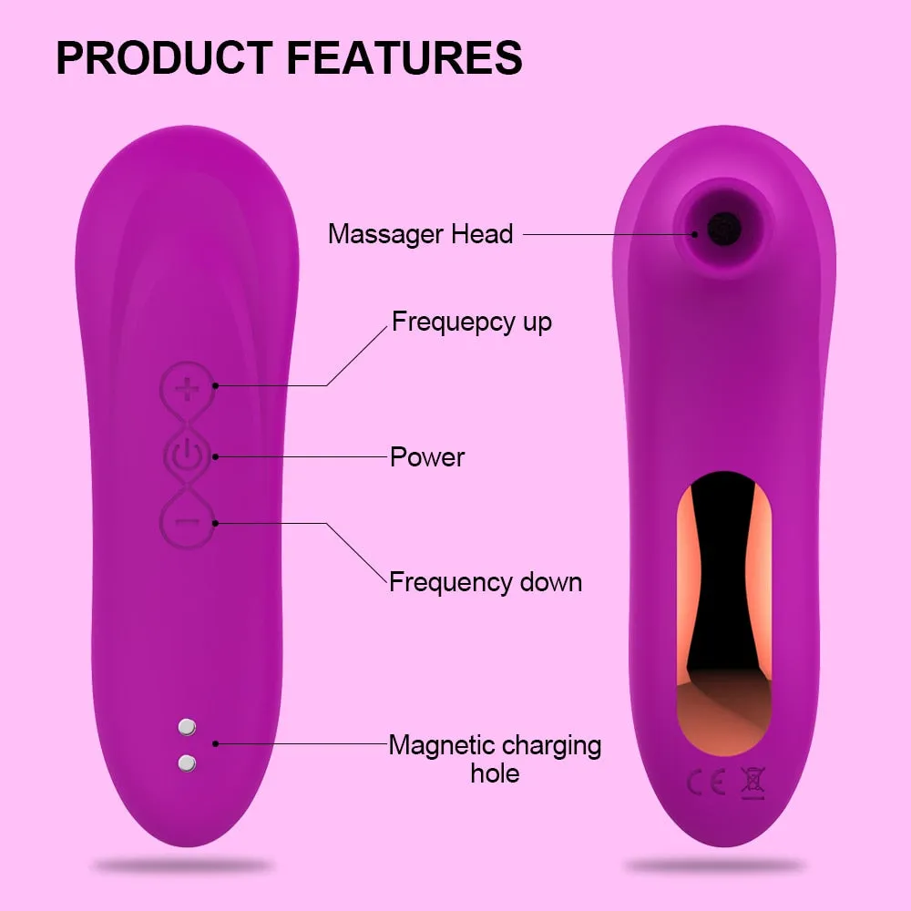 Clit Sucker Vagina Sucking Vibrator Clitoris Vacuum Stimulator Nipple Sex Toys for Women