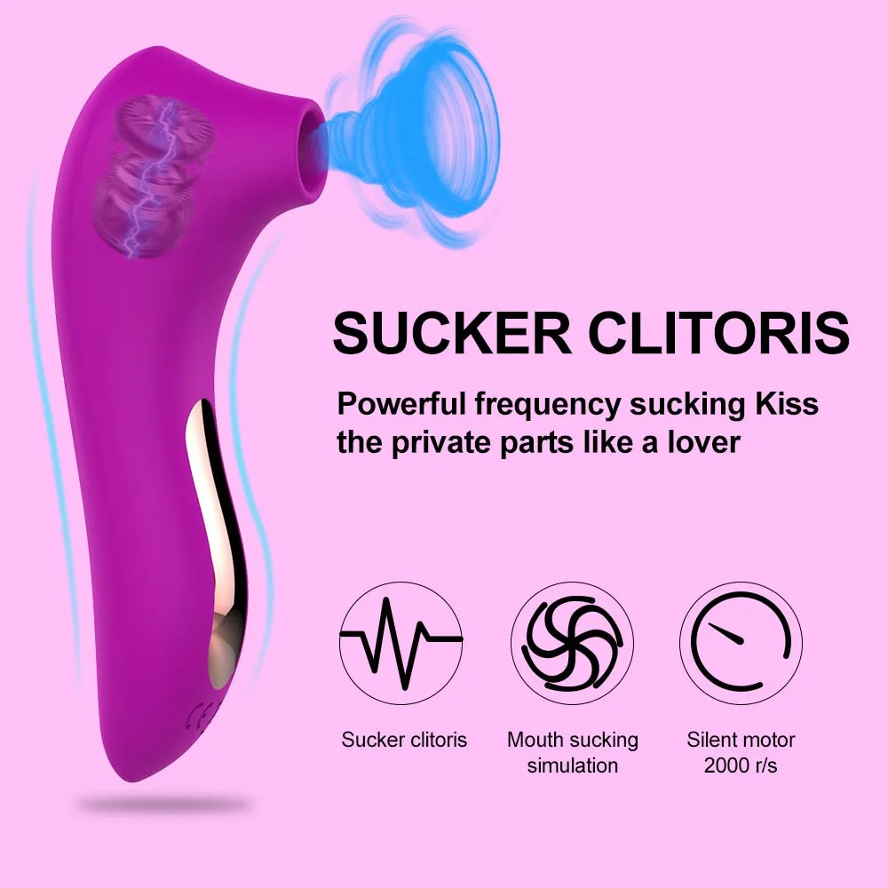 Clit Sucker Vagina Sucking Vibrator Clitoris Vacuum Stimulator Nipple Sex Toys for Women