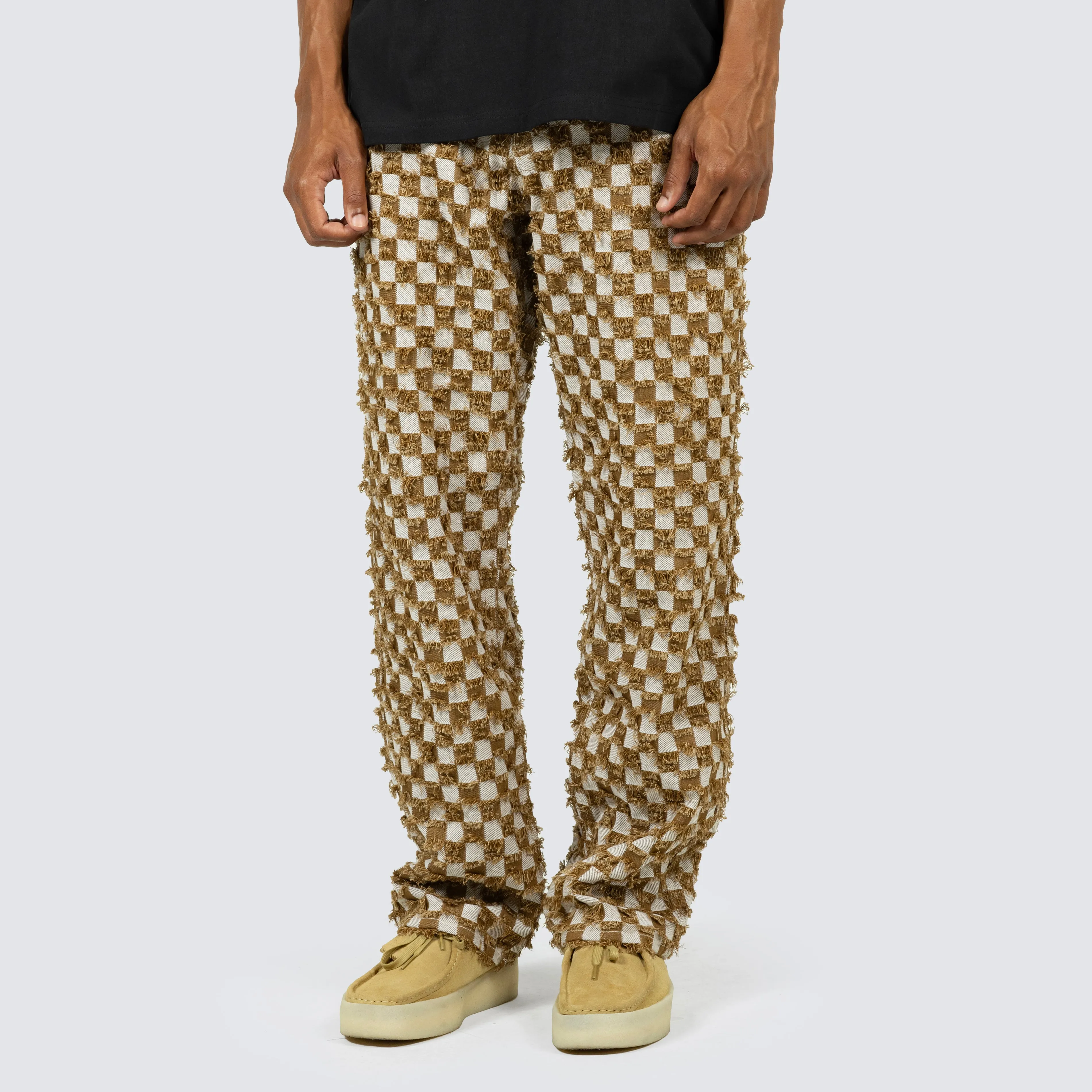 CURFEW CHECKER WORK PANTS