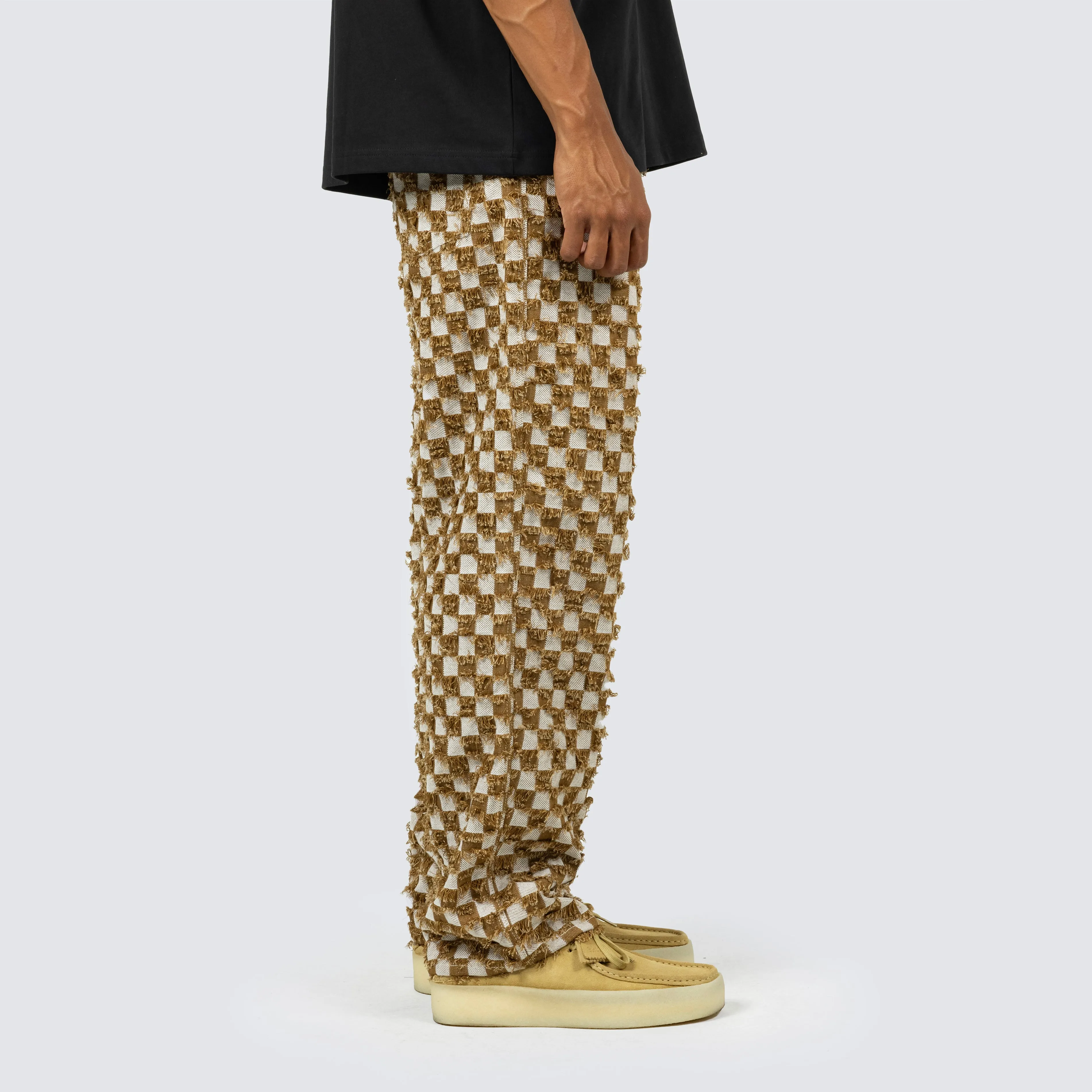 CURFEW CHECKER WORK PANTS