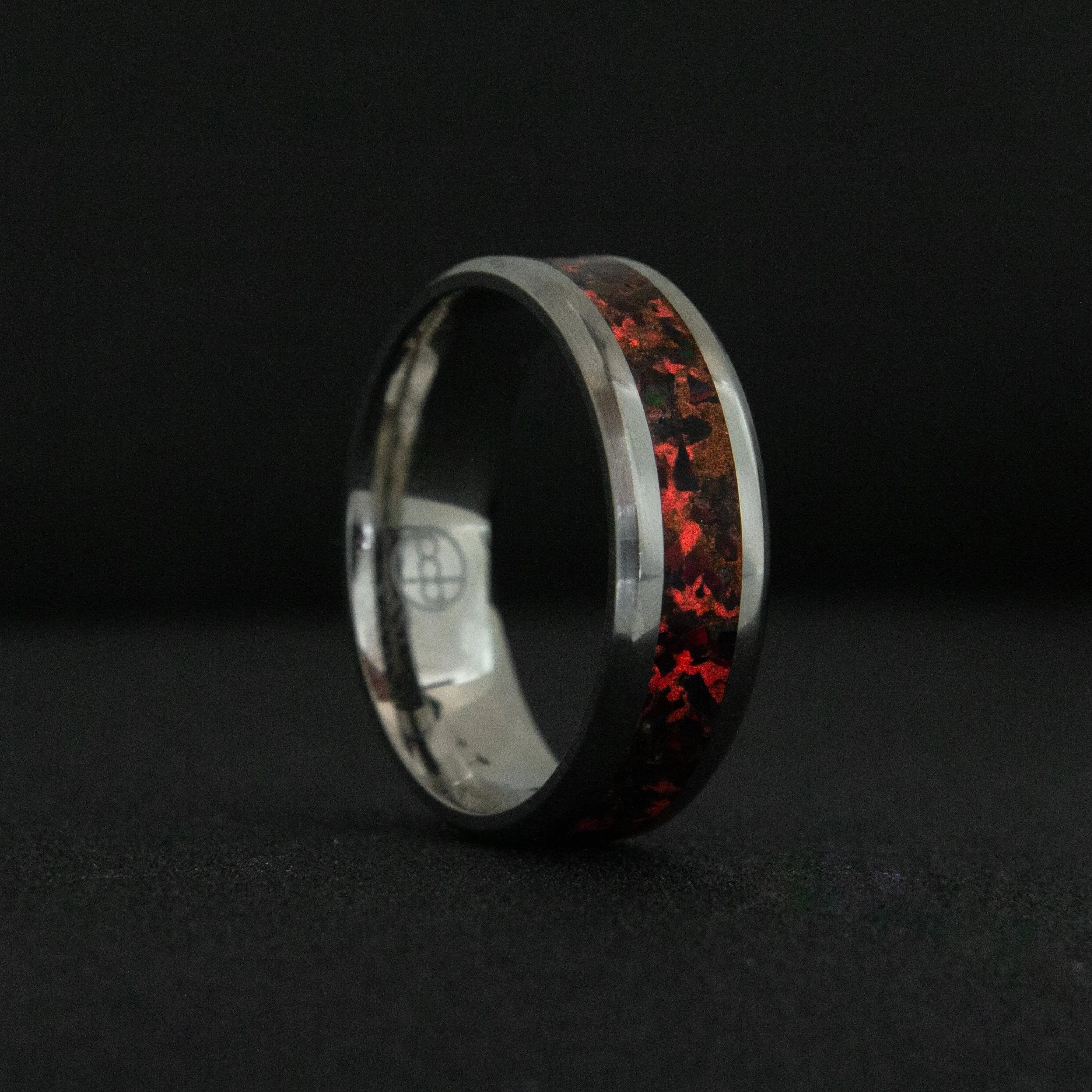 Custom Cobalt Chrome Glowstone Ring