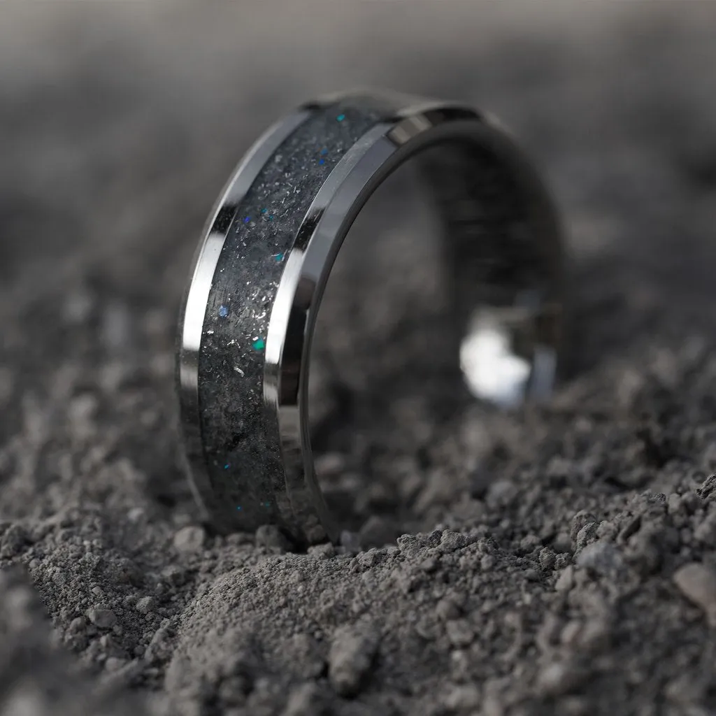 Custom Cobalt Chrome Glowstone Ring