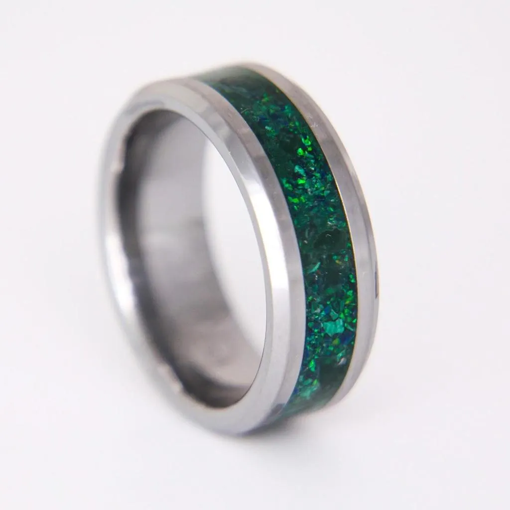 Custom Cobalt Chrome Glowstone Ring