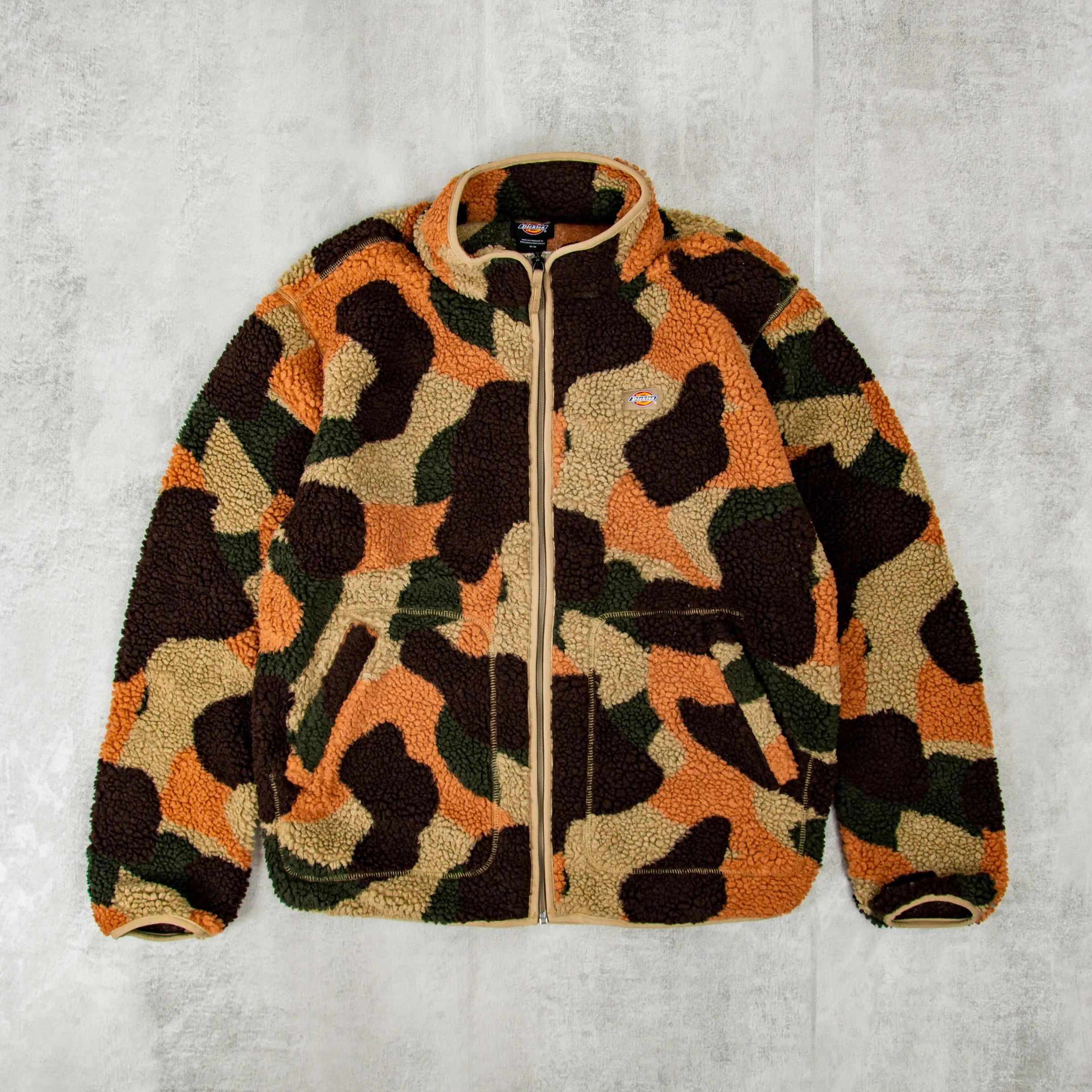 Dickies Mount Hope Camo Fleece - Imperial Green