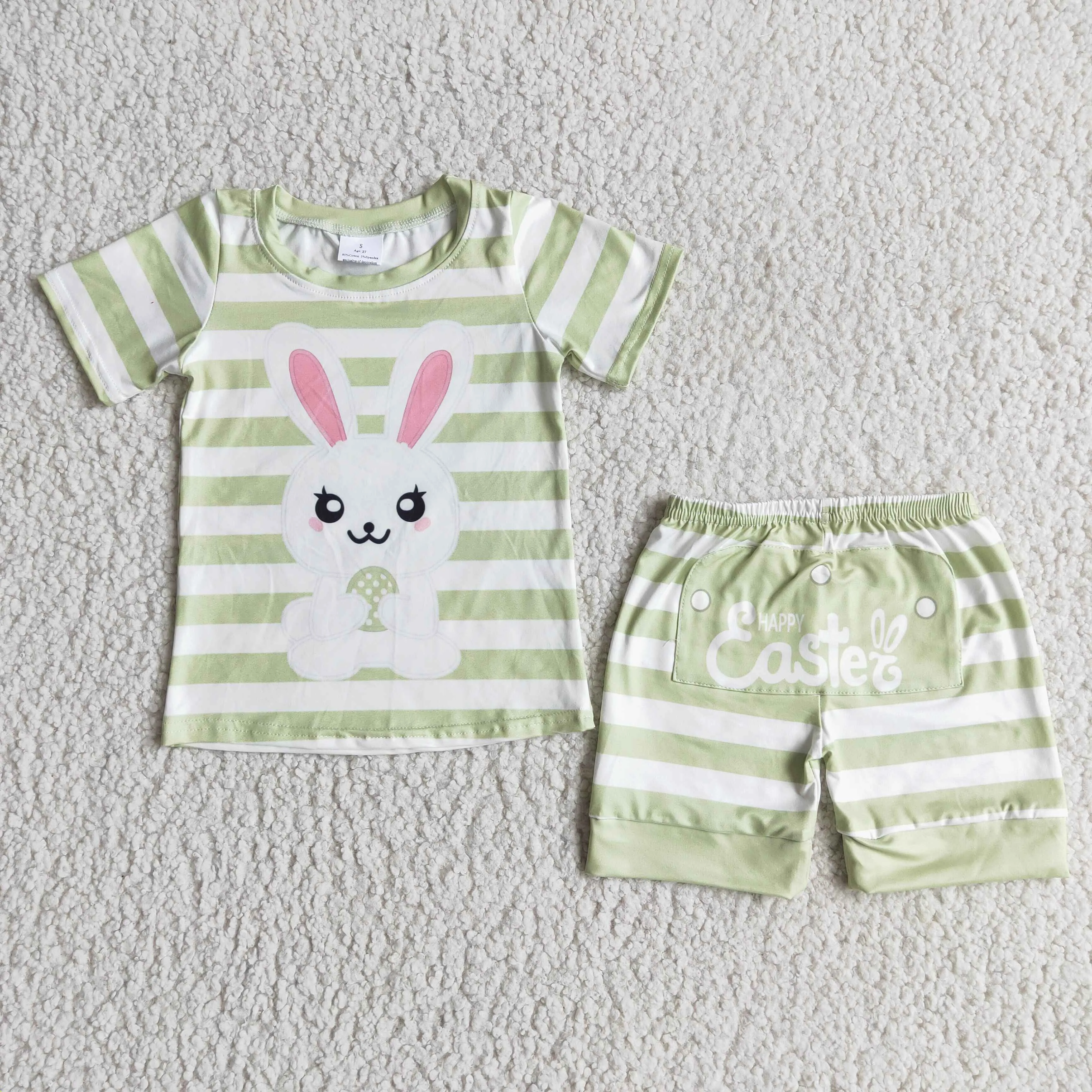 Easter Kids Sibling Pajamas Boys Girls Sleepwear Sets E7-17