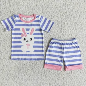 Easter Kids Sibling Pajamas Boys Girls Sleepwear Sets E7-17