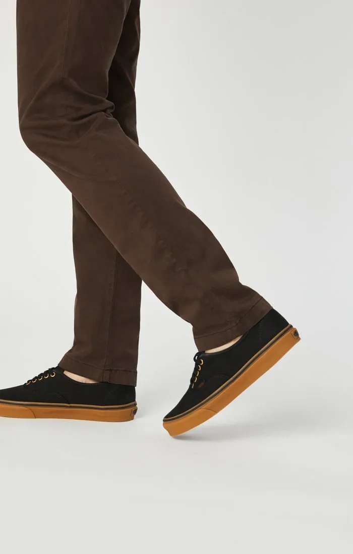 EDWARD CHINO IN COFFEE BEAN TWILL