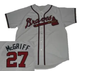 Fred McGriff Atlanta Braves Home Jersey