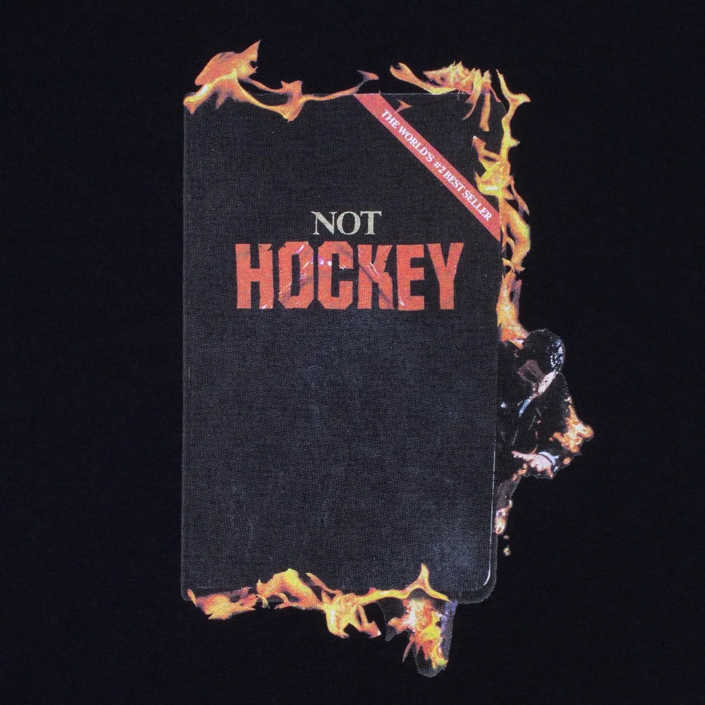 Hockey Not Hockey T Shirt Black