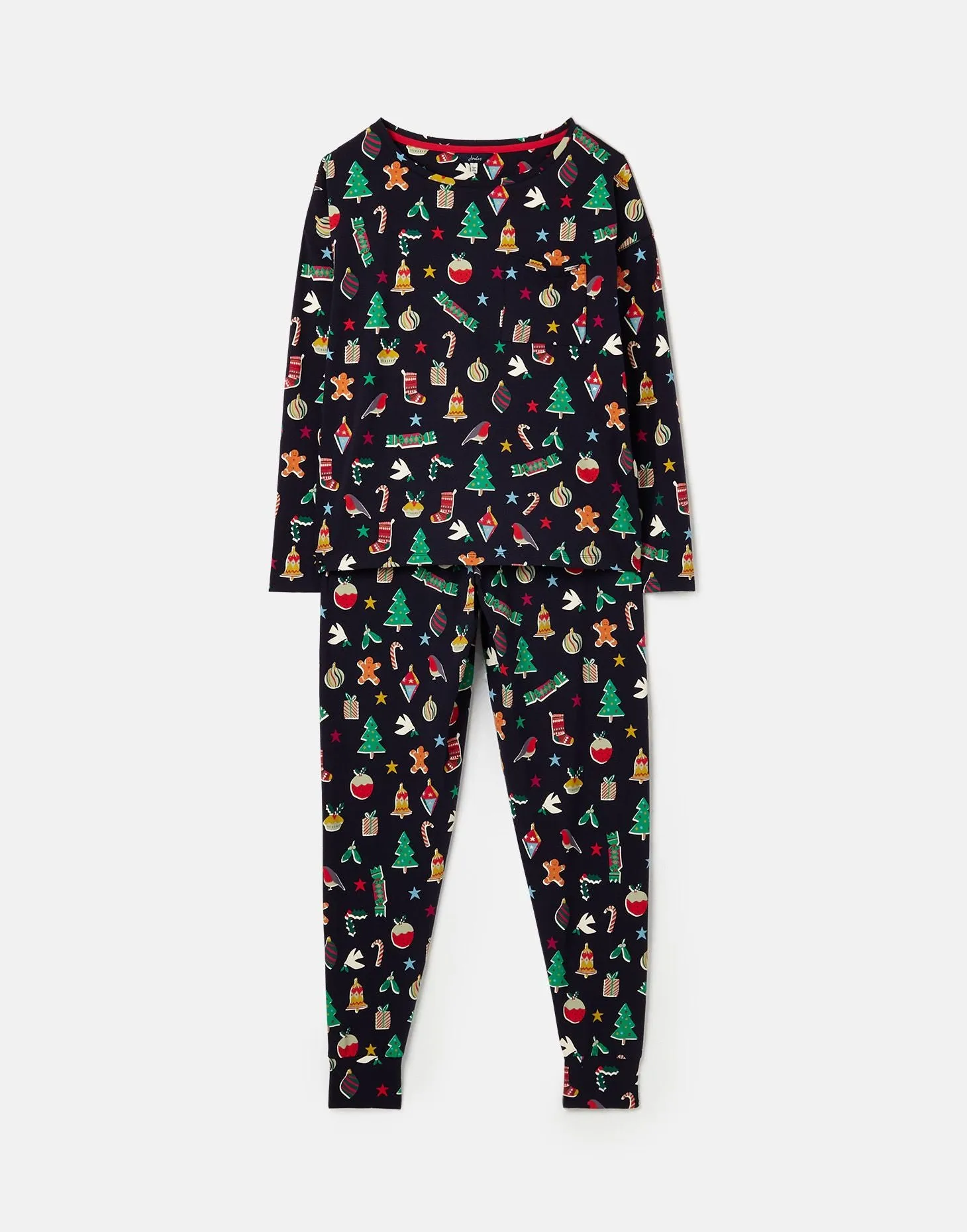 Joules | Dreamley Long Sleeve Jersey Pajama Set | Women's