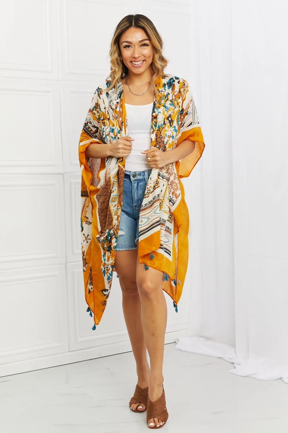 Justin Taylor Chasing Sunsets Abstract Kimono