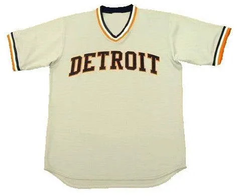 Kirk Gibson Tigers Away Throwback Jersey