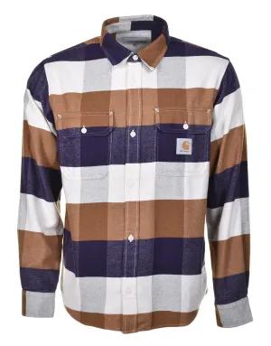 Long Sleeve Lyman Check Shirt Cassis