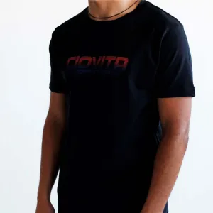 Men's Black Turbo Cotton T Shirt