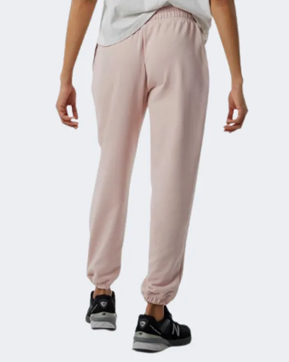 New Balance Essentials Candy Pack Women Lifestyle Pant Pink Sand Wp23813-Ps1