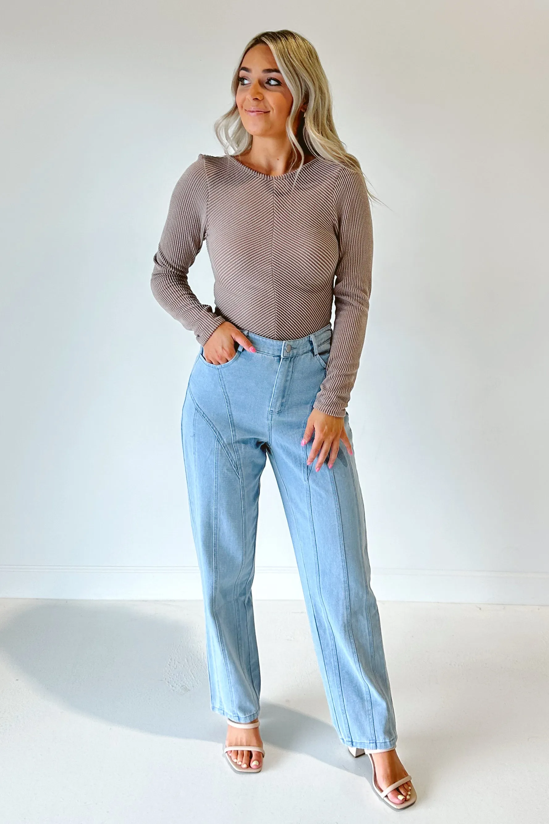 No Regrets Denim Pants