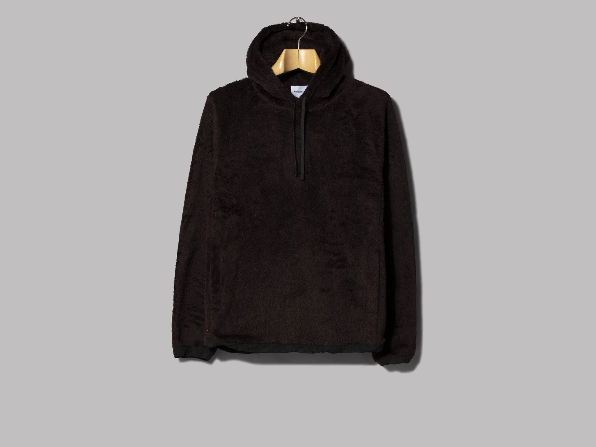 Norse Projects Tycho Hooded Fleece (Mulberry Red)