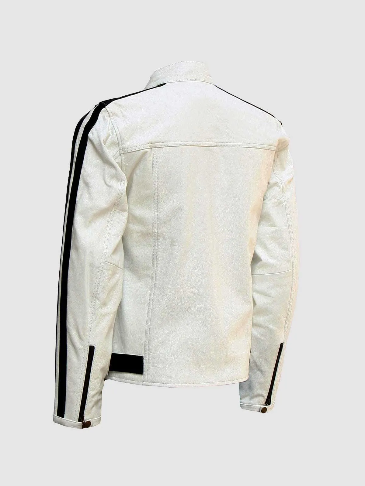 Off White Leather Jacket