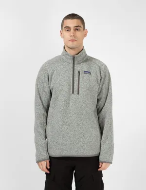 Patagonia Better Sweater 1/4 Zip Fleece - Stonewash Grey