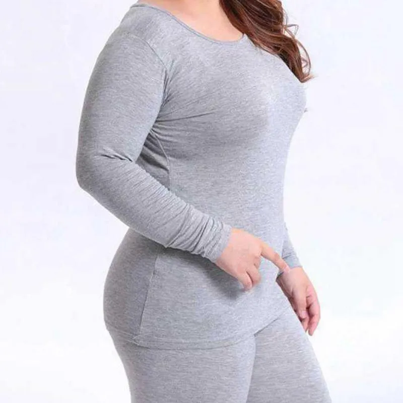 Plus Size Warm Thermal Tracksuits for Women