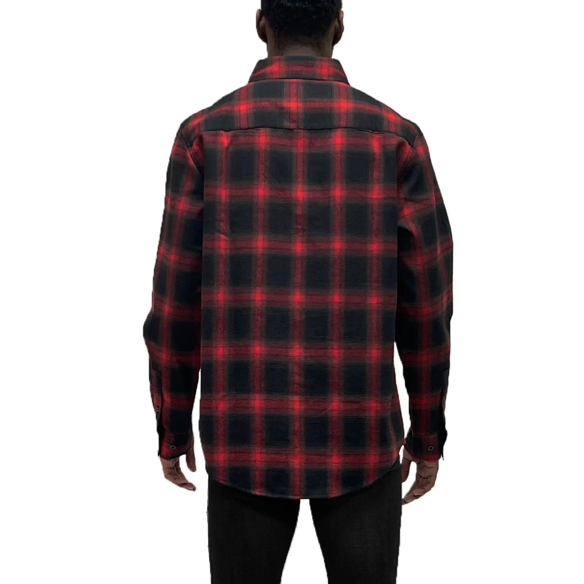 Red Checkered Flannel Shirt