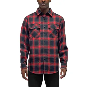 Red Checkered Flannel Shirt