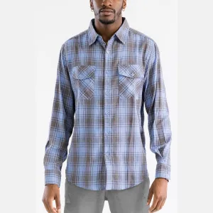 Sky Checkered Flannel Shirt